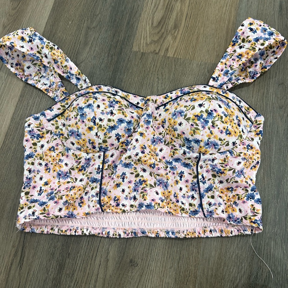 Floral Women's Crop Top